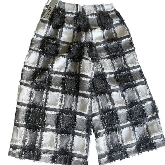 DO+BE Textured Bold Checkered Women's Shorts – Elevated Casual Looks Size S, NWT - Picture 5 of 7